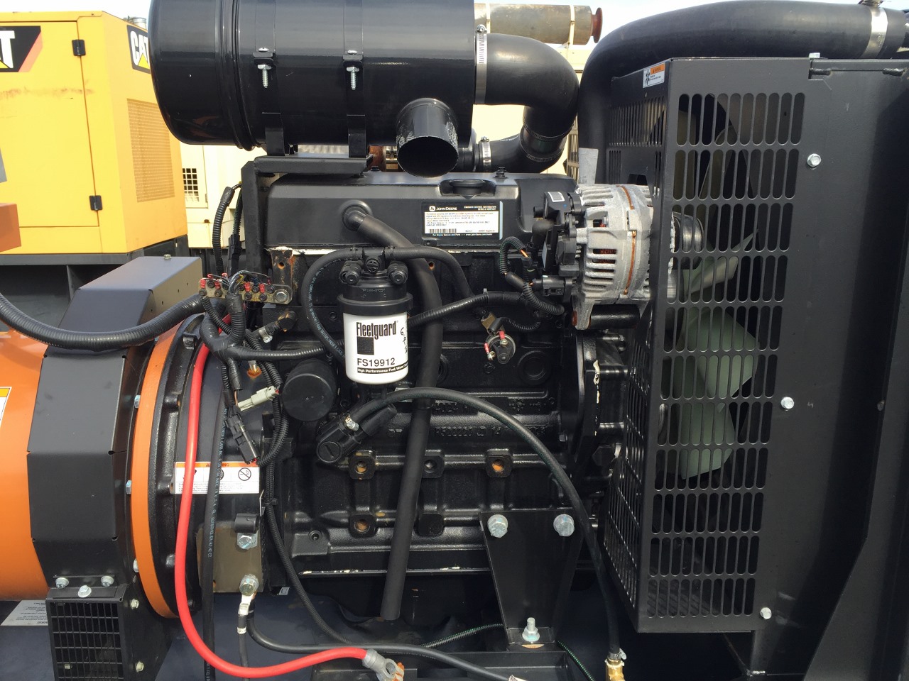 30 kW Generac Generator, 132 Gallon Base Fuel Tank, 209 hours