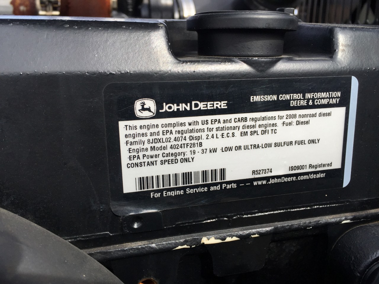 30 kW Generac Generator, 132 Gallon Base Fuel Tank, 209 hours