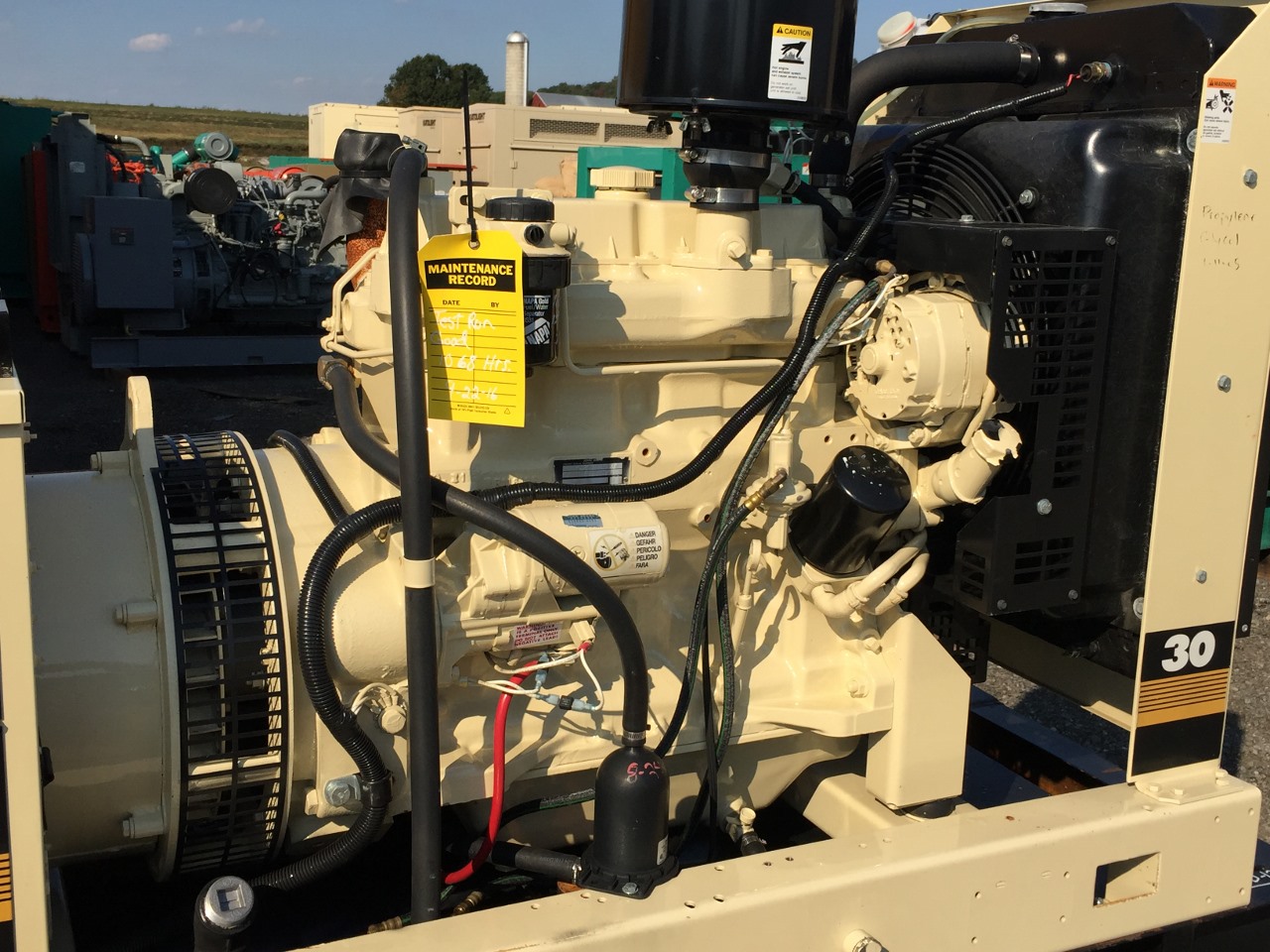 30 KW Kohler, 1996, Low Hours, Tested, Clean Generator Set, Base Fuel