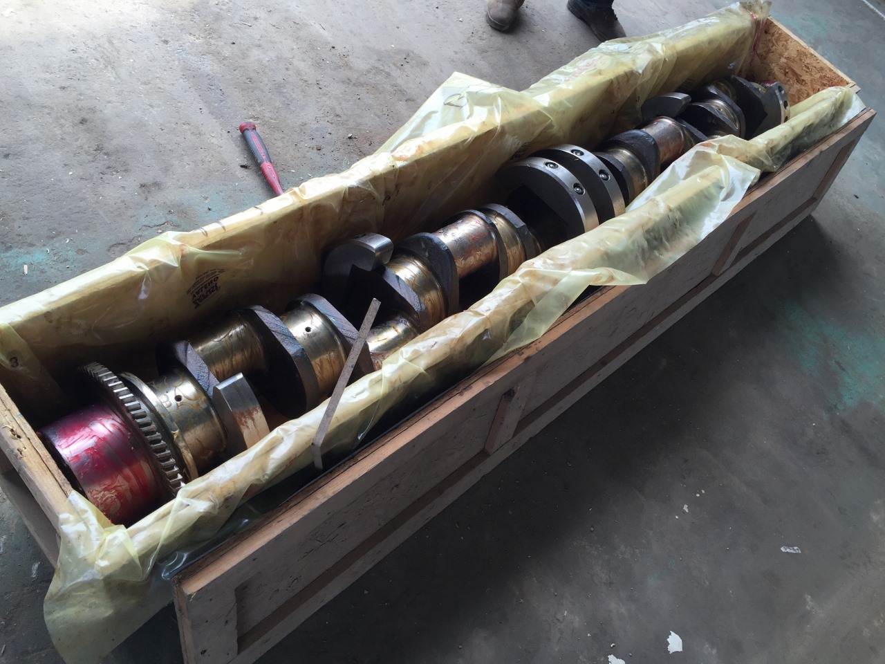 Cummins KTA 50 Gr3 Crankshaft, Rod Journals STD, Main Journals STD