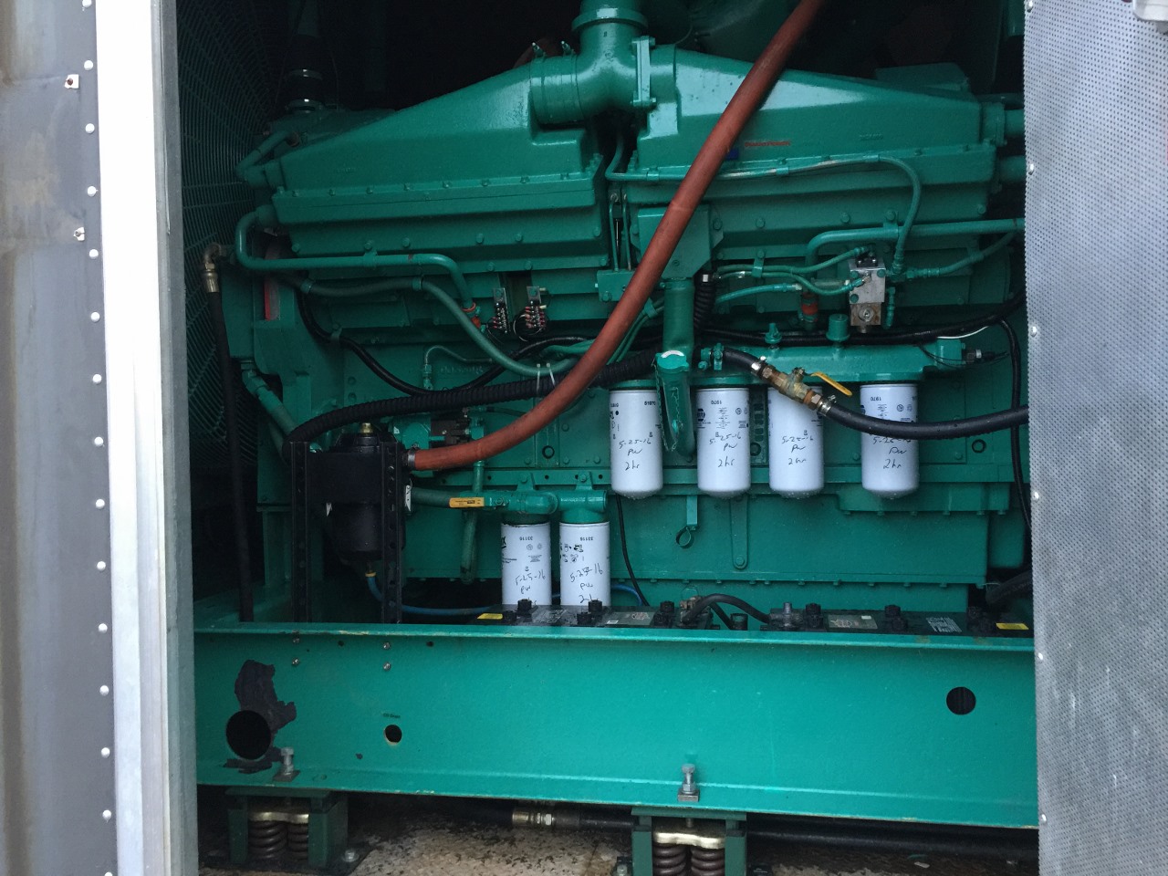 1000 kW Cummins Generator, Phase 3, Enclosed, ONLY 500 Hours!! eBay