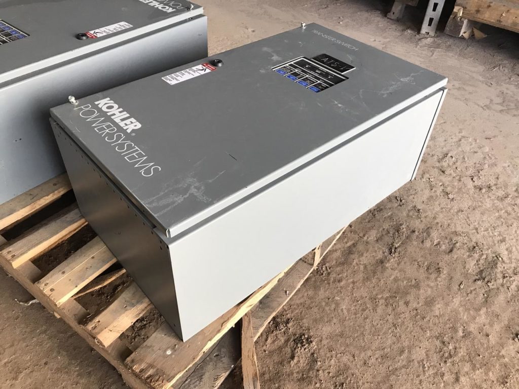 Kohler 150 Amp Transfer Switch, year 2003, 480 volts, 3 Ph