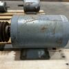 Doerr Electric 3 Phase, AC Motor with Pulley, 5 HP, 1740 RPM, Used Tested