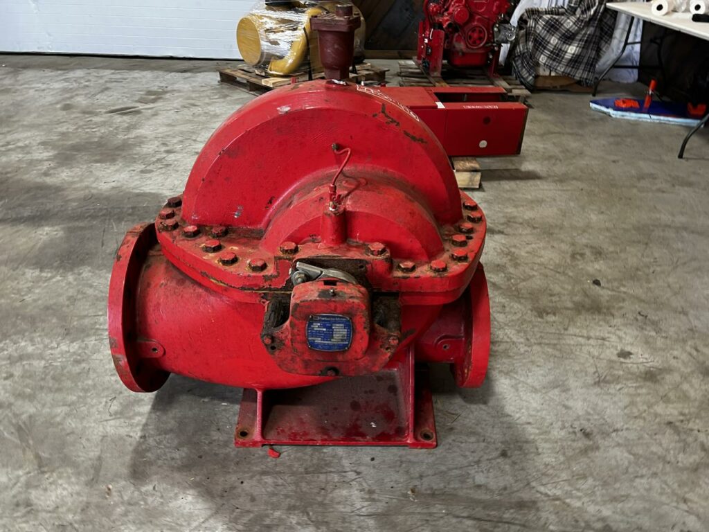 Fairbanks Morse/8BY10 Centrifugal Fire Pump, 3000 Gal, Per Minute at