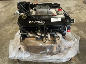 New Generac Engine in Crate, Unused Surplus, Year 2018, 9.0 L V8, Replacement Engine, Natural Gas or Propane