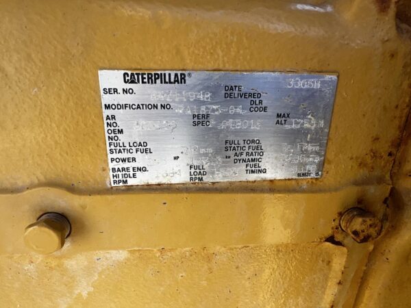 3306 DITA CAT Industrial Engine, 406 Hours, Year -1991 - Image 10