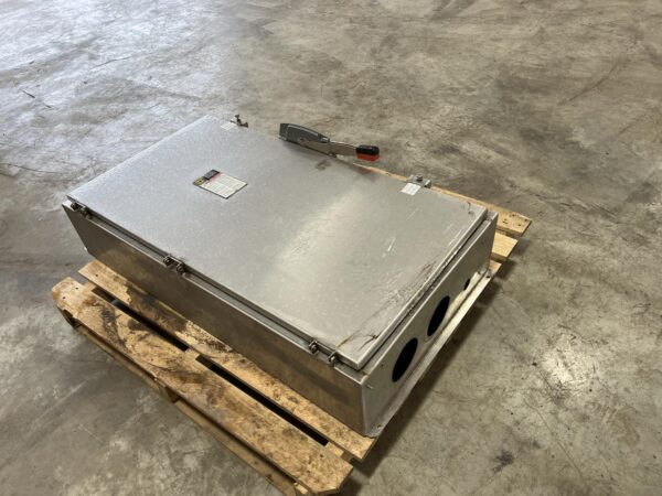Square D 400 Amp Fusable Disconnect in Stainless Steel Nema 3 Enclosure - Image 6