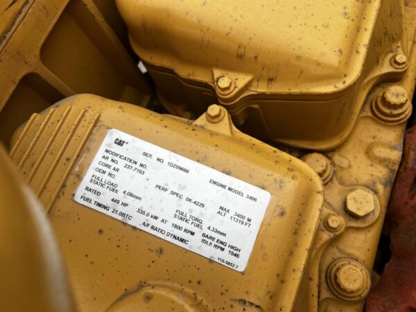 _300 kW CAT 3406C Generator, Open Skid, Year  - 2005, 381 Hours - Image 9