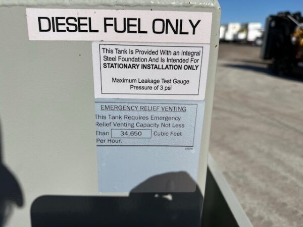 50 Gallon Diesel Tank with Dual 1 HP Electric Pumps Installed and Float Controls - Image 11