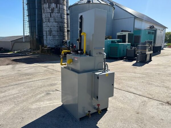 50 Gallon Diesel Tank with Dual 1 HP Electric Pumps Installed and Float Controls - Image 4