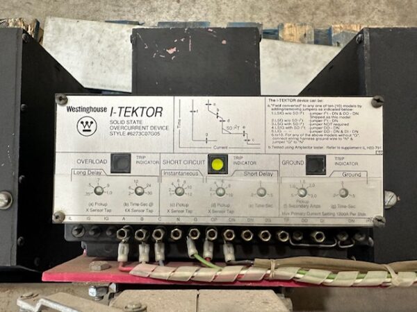 Motorized Electronic Breaker Westinghouse, 4000 Amp - Image 8