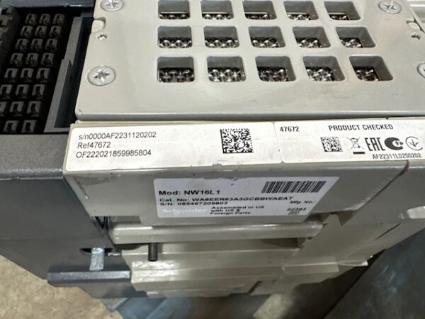 Schneider Motorized Electronic Breaker for paralelling, 1600 Amp - Image 5