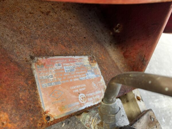 6 in. Centrifusal Water Pump 2000 Gal. Min. at 100 PSI, 2100 RPM - Image 7