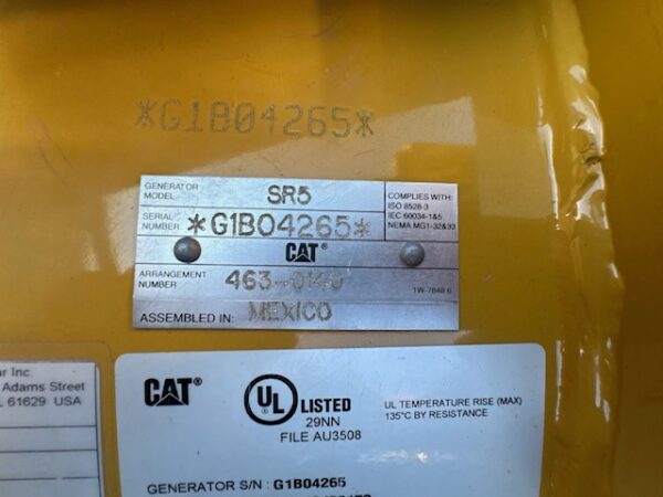 1000 kW C32 CAT Gen Set, Open Sid Model, Year - 2021, 35 Hours since new - Image 16
