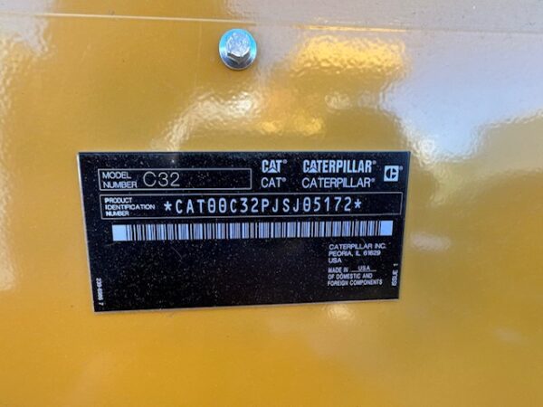 1000 kW C32 CAT Gen Set, Open Sid Model, Year - 2021, 35 Hours since new - Image 20