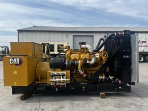 1000 kW Cat C32 Gen Set, Open Skid, Year - 2021, 27 Hours since new, US EPA Tier 2 Pre Emission Engine