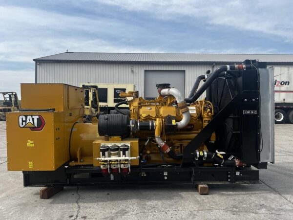 1000 kW Cat C32 Gen Set, Open Skid, Year - 2021, 27 Hours since new, US EPA Tier 2 Pre Emission Engine