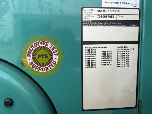 _125 kW Cummins/Onan Generator, with Sound Attenuated Enclosure and Base Fuel Tank, QSL9 Cummins Engine, Year - 2006, 419 Hours, US EPA Tier 3 Pre Emission Engine - Image 15