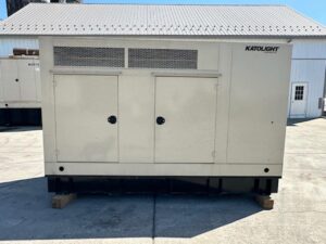 _180 kW Katolight Generator,with Sound Enclosure and Base Fuel Tank, 6.8 Liter John Deere Engine, Year - 2007, 705 Hours, US EPA Tier 3 Pre Emission Engine