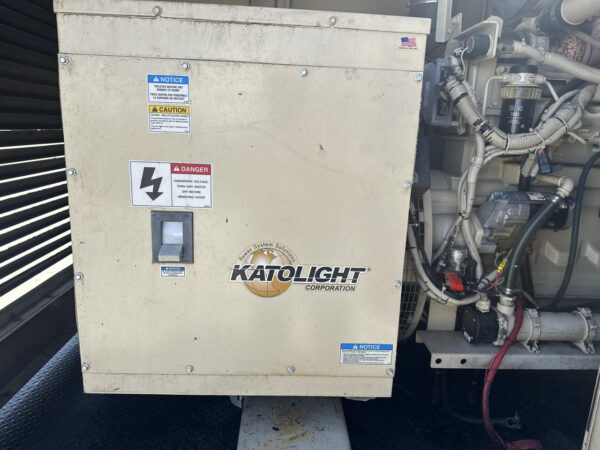 _200 kW Katolight Portable Generator, With Enclosure and Base Fuel Tank, 6.8 Liter John Deere Engine, 180 Hours, Year - 2005, US EPA Tier 2 Pre Emissions - Image 9
