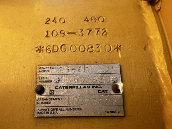 _205 kW Caterpillar 3306B Gen Set, Year - 1995, 976 Hours - Image 13