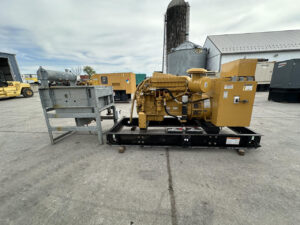 _230 kW 3306 CAT Gen Set, Open Skid, with Remote Electric Driven Radiator, 1006 Hours, Year - 1999