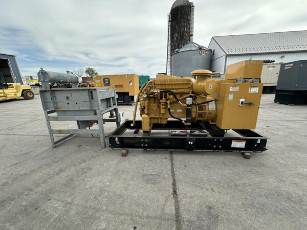 _230 kW 3306 CAT Gen Set, Open Skid, with Remote Electric Driven Radiator, 1006 Hours, Year - 1999