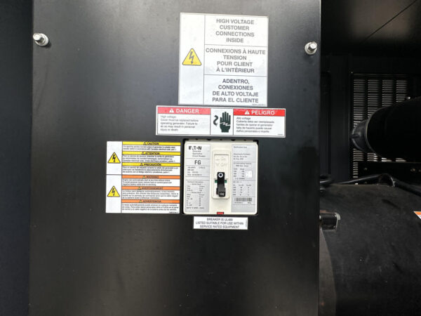 _275 kW Generac Generator, with Sound Attenuated Enclosure and Base Fuel Tank, 10.3 Liter FPT Engine, 125 Hours, US EPA Tier 3 Preemissions - Image 9