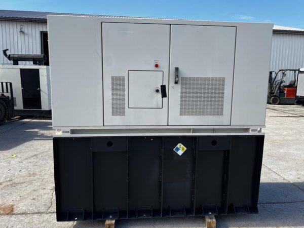 __28 kW Delta Generator, Perkins Engine, with DC Converter for Solar Panel Backup Power Enclosed, Year - 2018