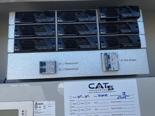 __28 kW Delta Generator, Perkins Engine, with DC Converter for Solar Panel Backup Power Enclosed, Year - 2018 - Image 20