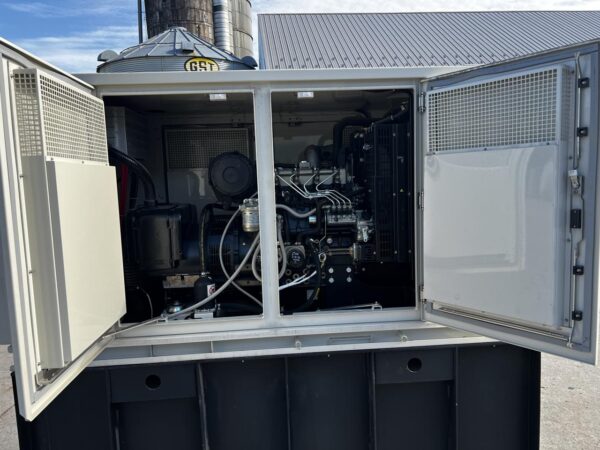 __28 kW Delta Generator, Perkins Engine, with DC Converter for Solar Panel Backup Power Enclosed, Year - 2018 - Image 7