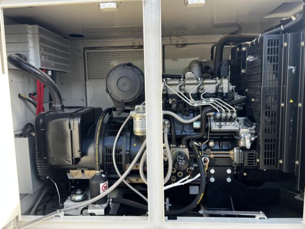 __28 kW Delta Generator, Perkins Engine, with DC Converter for Solar Panel Backup Power Enclosed, Year - 2018 - Image 8