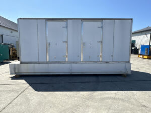 _300 kW 3406 CAT GenSet with Sound Attenuated Enclosure and Base Fuel Tank, Year - 1998