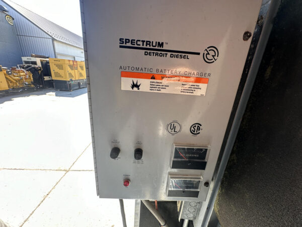 _375 kW Spectrum/Kohler Generator, with Sound Attenuated Enclosure and Base Fuel Tank, 14 Liter S60 Detroit Diesel Engine, Year - 2001 - Image 12