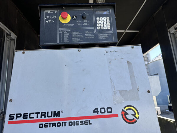 _375 kW Spectrum/Kohler Generator, with Sound Attenuated Enclosure and Base Fuel Tank, 14 Liter S60 Detroit Diesel Engine, Year - 2001 - Image 21