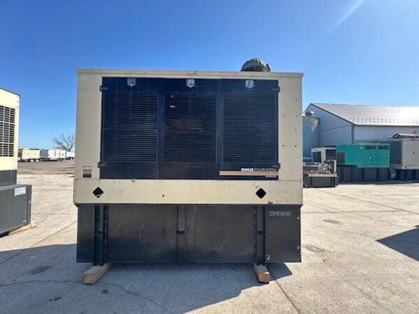 _410 Kohler Generator, 14 Liter Series 60 Detroit Diesel, Enclosed, with Base Fuel Tank, 367 Hours