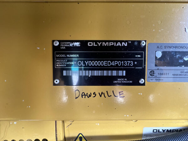 __60 kW CAT/Olympian Generator, with Sound Attenuated Enclosure and Base Fuel Tank, CAT/Perkins C4.4 Engine, 998 Hours, Year - 2005 - Image 12