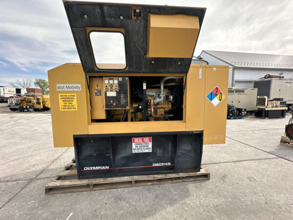 __60 kW CAT/Olympian Generator, with Sound Attenuated Enclosure and Base Fuel Tank, CAT/Perkins C4.4 Engine, 998 Hours, Year - 2005 - Image 8