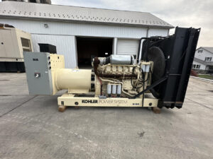 _750 kW Kohler Generator, Series 2000 MTU DDet Engine, Year - 2001, 886 Hours, Open Skid