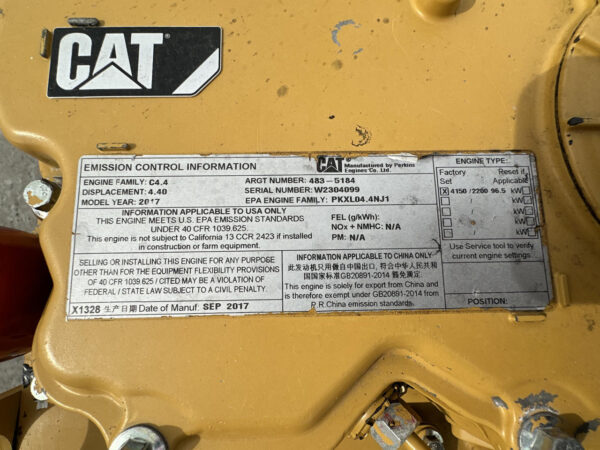 C4.4 CAT Industrial Electronic Engine, Long Block, No ECM, No Starter and Alternator - Image 10