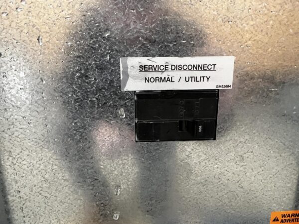 Kohler Automatic Transfer Switch, 100 Amp, Service Entrance Rated, Year -2017, Nema 3 Enclosure - Image 7