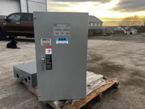 Asco Automatic Transfer Switch, 300 Series, 200 Amp, 208 Volt, 3 Phase, with Nema 1 Enclosure