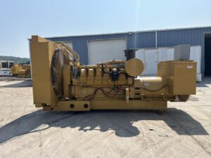1250 kW CAT 3512 Gen Set,Open Skid,  976 Hours, 4160 Volt