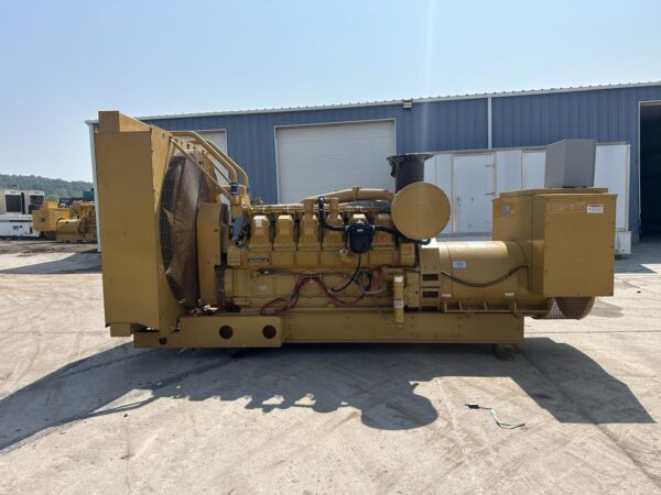 1250 kW CAT 3512 Gen Set,Open Skid,  976 Hours, 4160 Volt