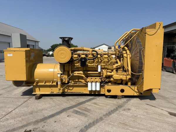 1250 kW CAT 3512 Gen Set,Open Skid,  976 Hours, 4160 Volt - Image 11