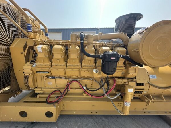 1250 kW CAT 3512 Gen Set,Open Skid,  976 Hours, 4160 Volt - Image 13
