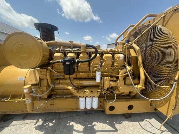 1250 kW Caterpillar 3512 DITA Gen Set, 970 Hours, Open skid with Radiator - Image 6