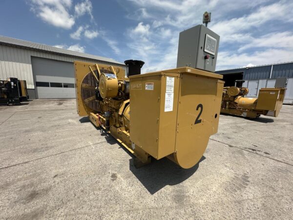 1250 kW Caterpillar 3512 DITA Gen Set, 979 Hours, Open Skid with Radiator - Image 7