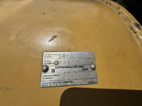 1500 kW Caterpillar 3516 DI Gen Set, 2104 Hour, Open Skid with Remote Electric Drive Radiator Included - Image 24