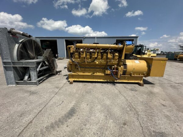 1500 kW Caterpillar 3516 DI Gen Set, 2104 Hour, Open Skid with Remote Electric Drive Radiator Included - Image 28